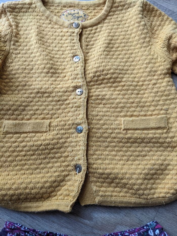 Lot gilet et jupes sergent major et Monoprix 4 ans - photo numéro 6