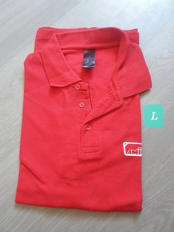 Maillot t-shirt polo taille L
