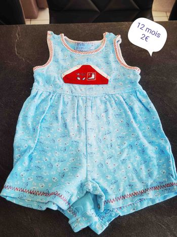 Grenouillère 12 mois