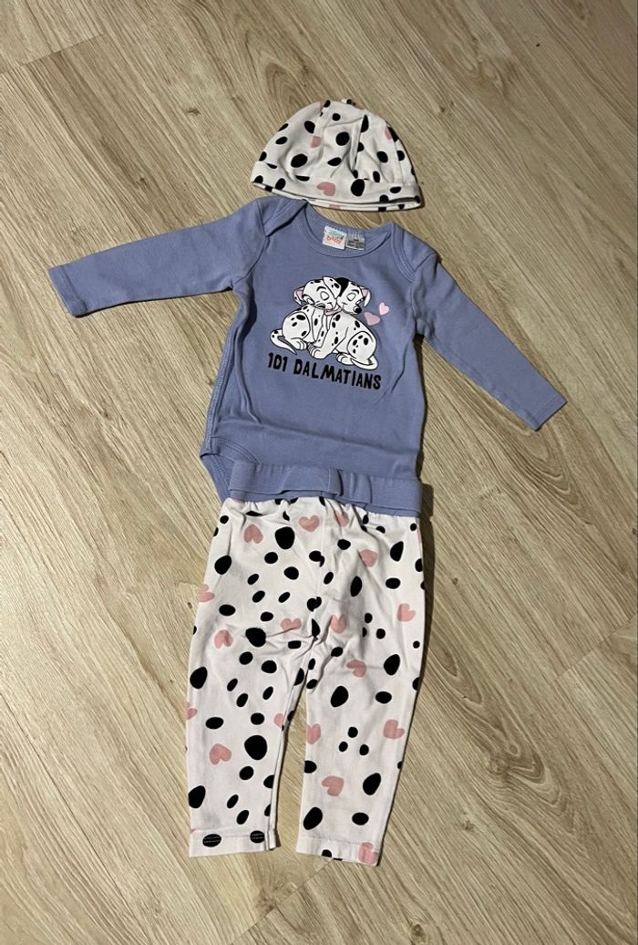 Jolie ensemble bébé fille 2-6 mois Disney