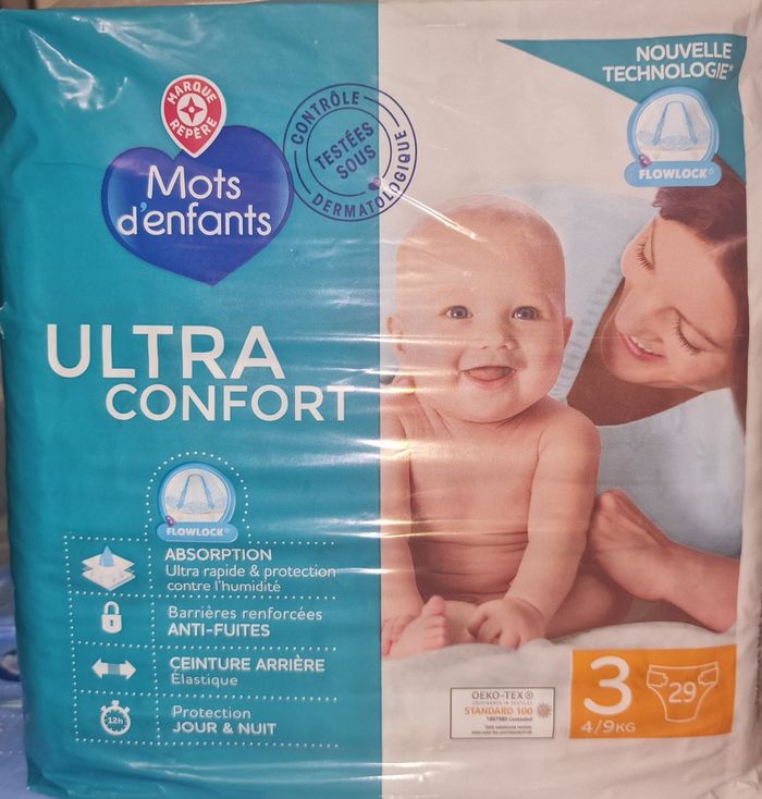 Couche bébé taille 3