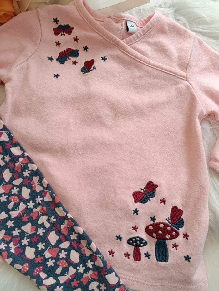 Ensemble bébé fille papillon et champignons 🍄 - photo numéro 2