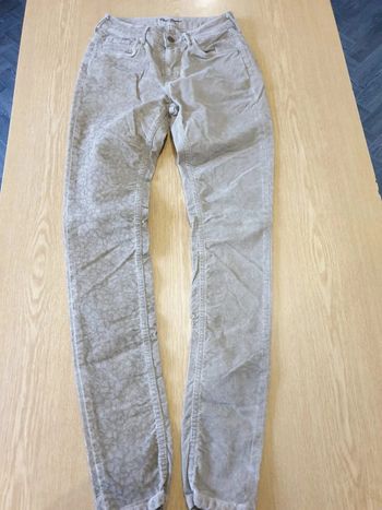 Pantalon en velours femme Pépé Jeans W28 L32 marron clair