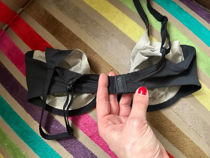 Dim soutien-gorge, noir, sans couture, taille 85C - photo numéro 3