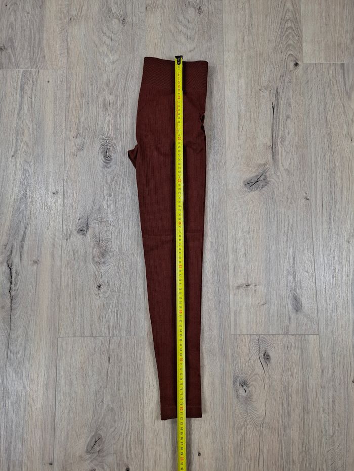 Legging marron taille M - photo numéro 6