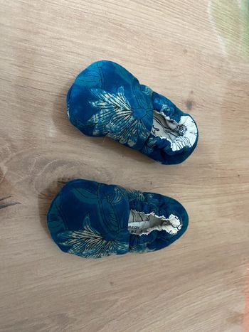 Chaussons bleu