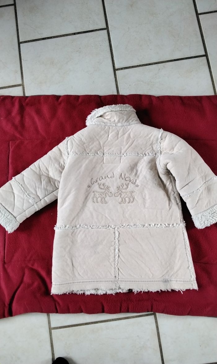 Manteau  ,style  peau  de  mouton  ,intérieur molletonné  ,Children  Everywzar  Tex , 3 ans - photo numéro 5