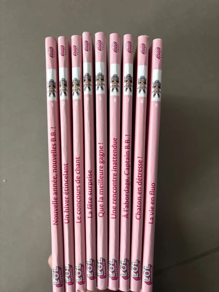 Lot de 9 livres La bibliothèque rose LOL Surprise - photo numéro 2
