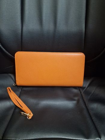 Sac pochette camel