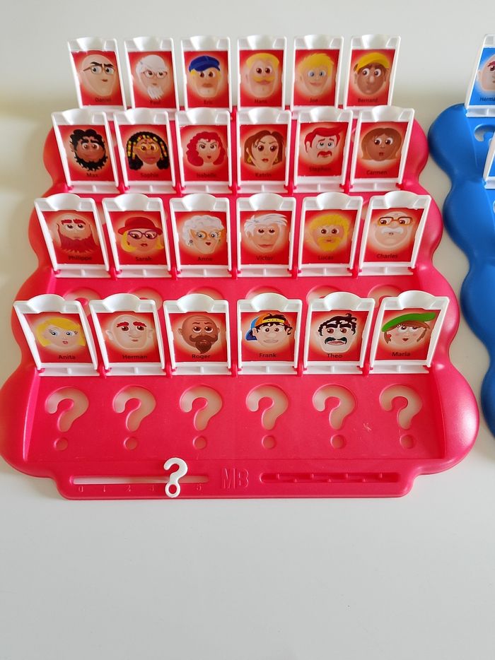 Qui est-ce ? Mb jeux complet - photo numéro 7