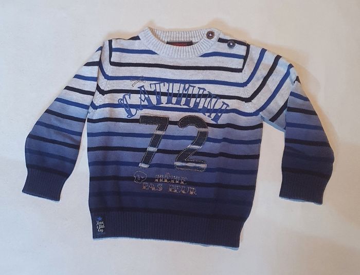 Pull CATIMINI 18 mois garçon très bon état