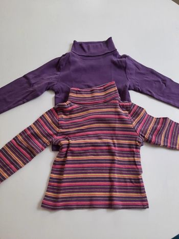 Lot de 2 sous pulls 18 mois