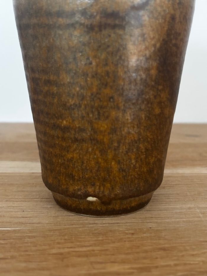 Vintage lot de 4 gobelets en grès - photo numéro 9