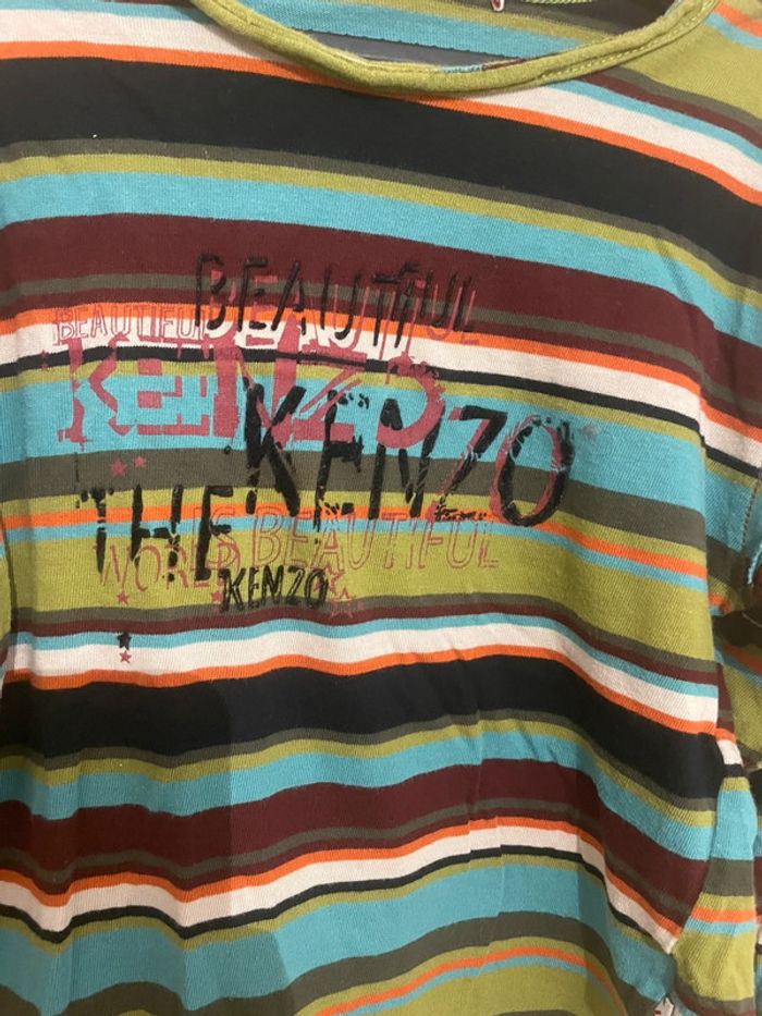 T-shirt Kenzo manche longue - photo numéro 2
