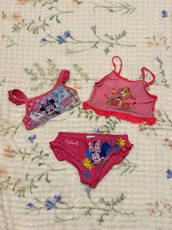 Lot de maillot Disney Fille 6/8 ans 