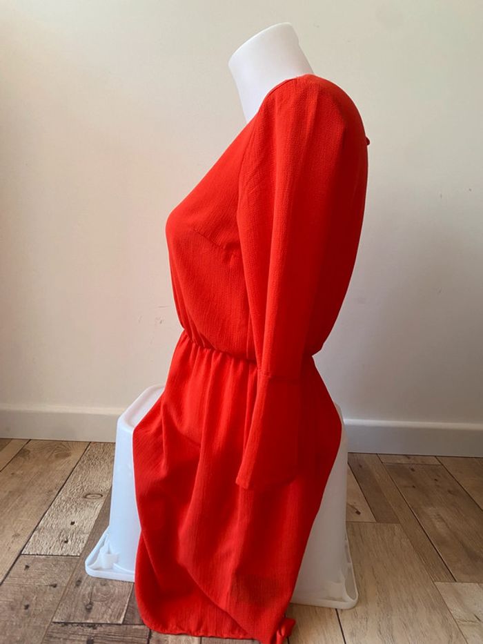 Robe courte corail - photo numéro 2