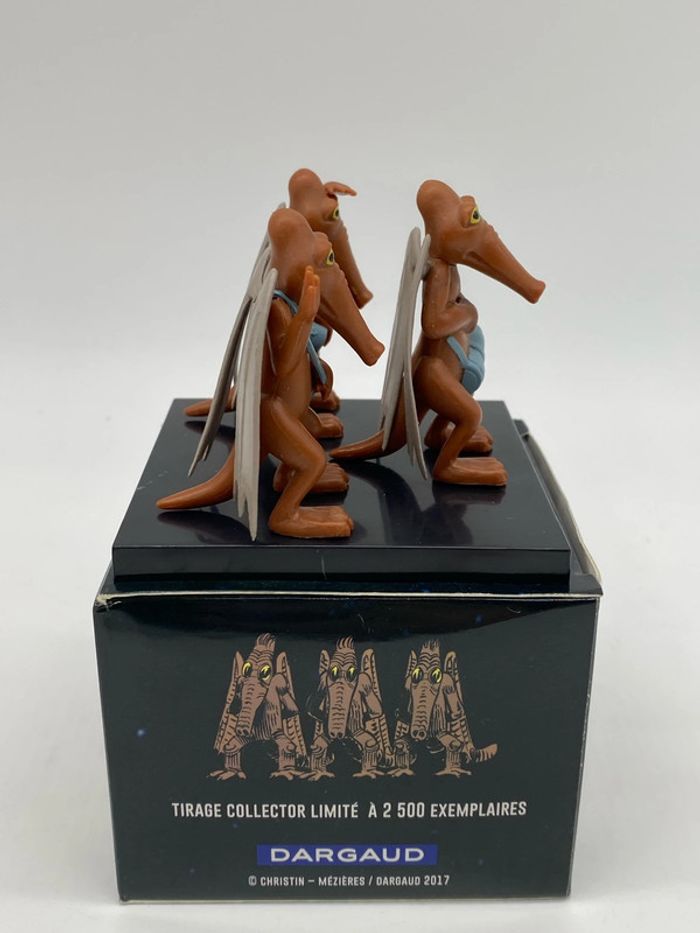 Valérian Figurine des 3 Shingouz collector 2500 ex Mézières - photo numéro 2