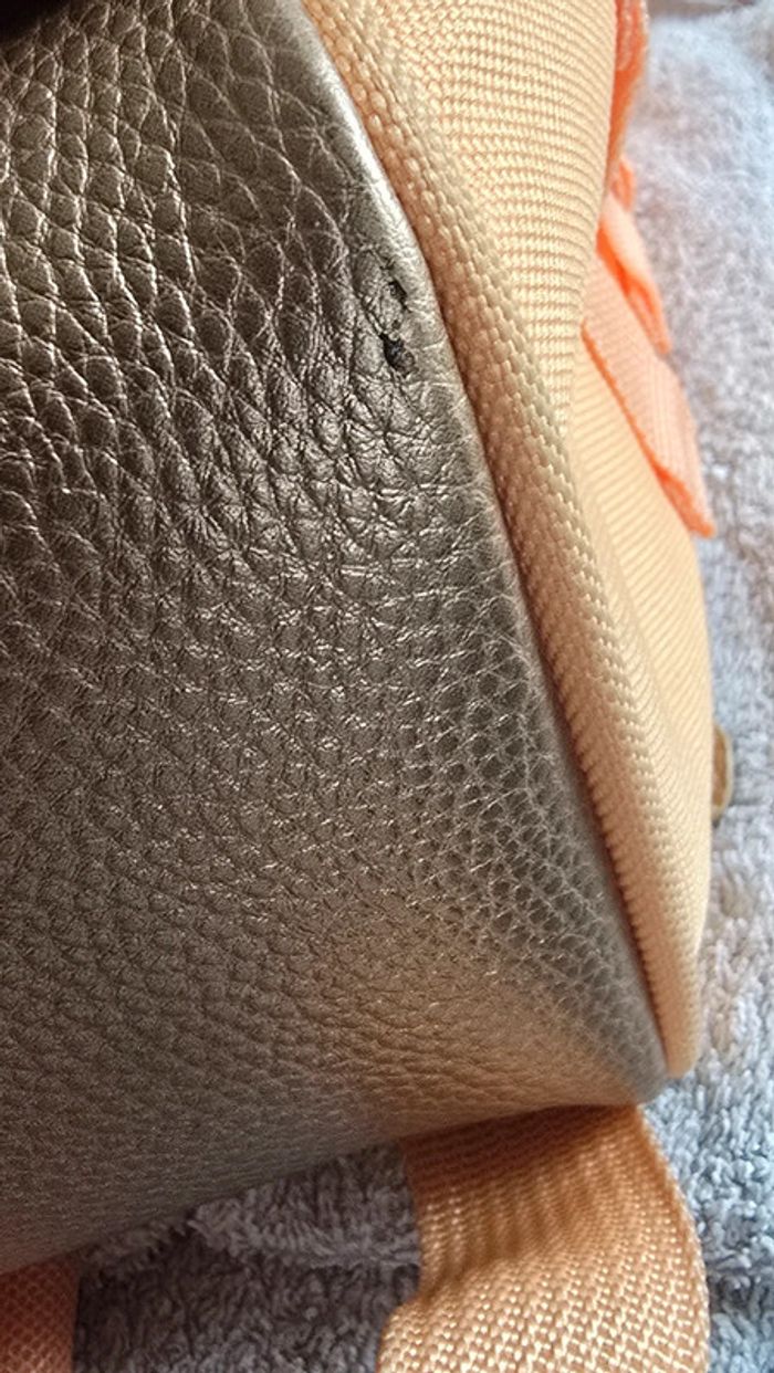 Sac à dos cabaïa orange clair doré - photo numéro 11