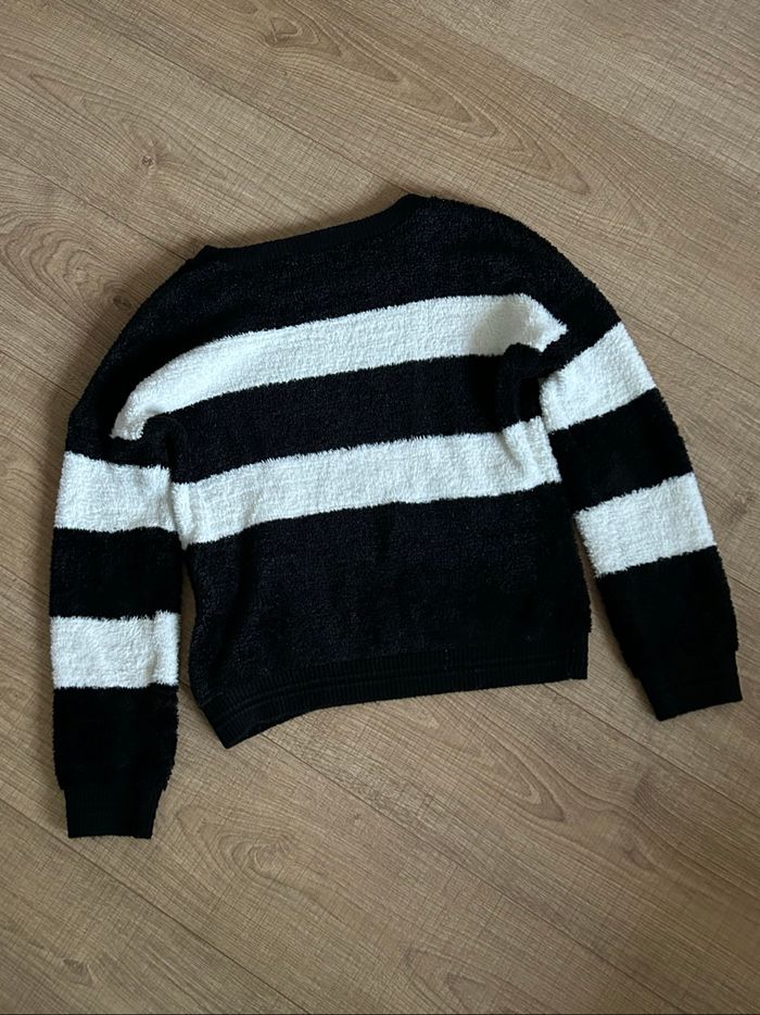 Pull tout doux noir et blanc Morgan taille S jamais porté - photo numéro 8