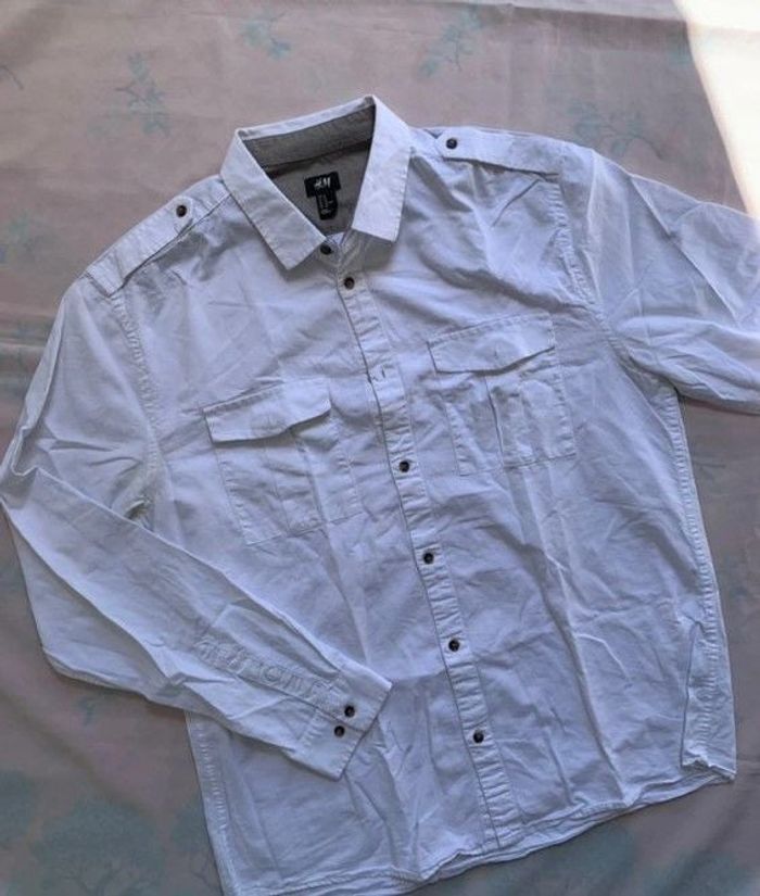 Chemise blanche 100% coton