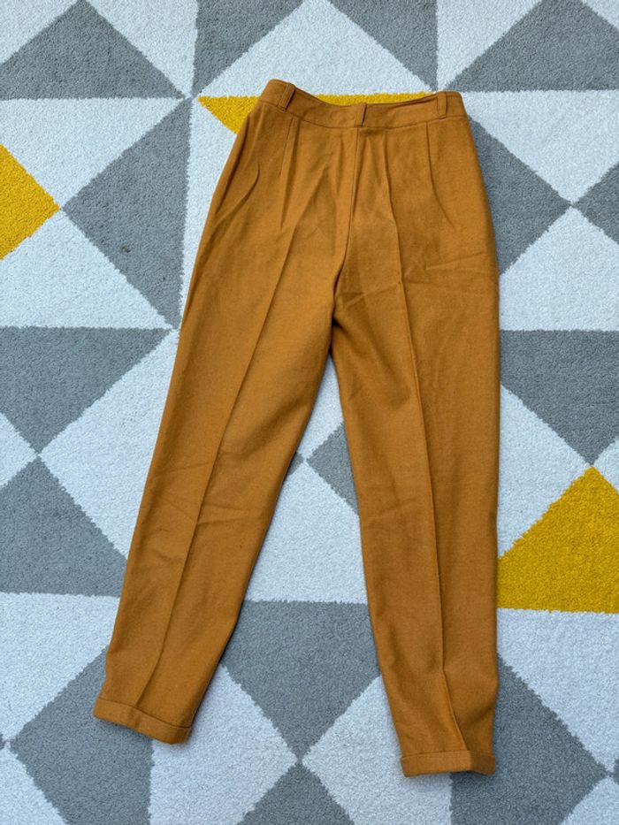 Pantalon chino vintage en laine Grant Taille 38 - photo numéro 2