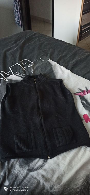 Gilet noir Mc t. 40