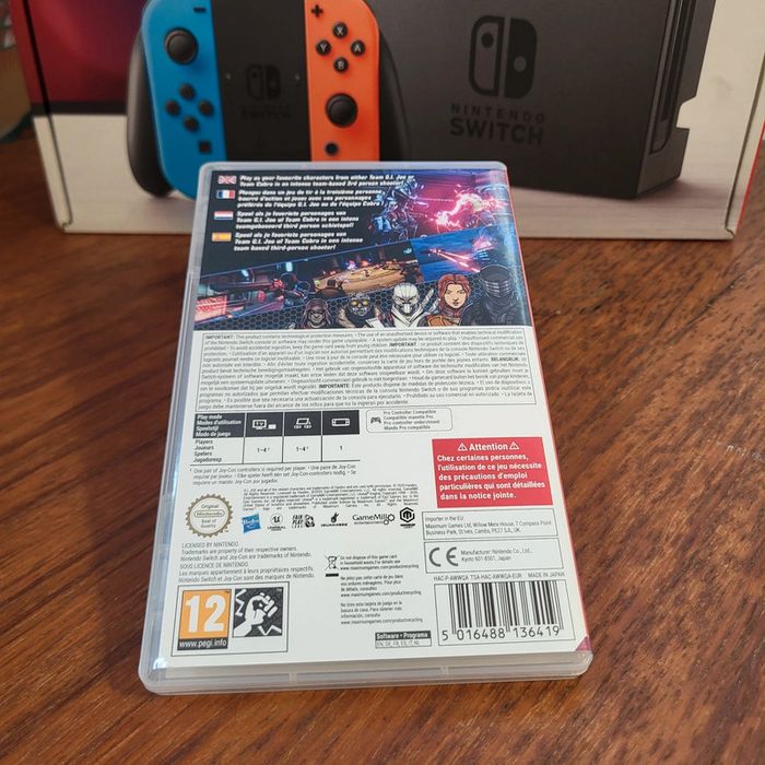 Gi Joe nitendo Switch - photo numéro 3