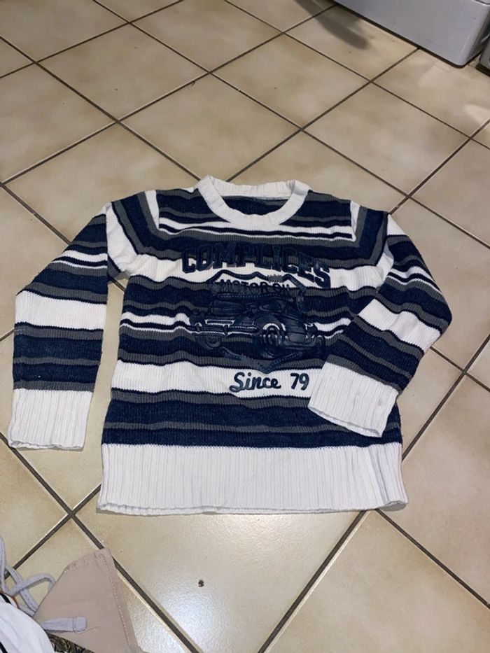 Pull garçon, complice 4/5 ans