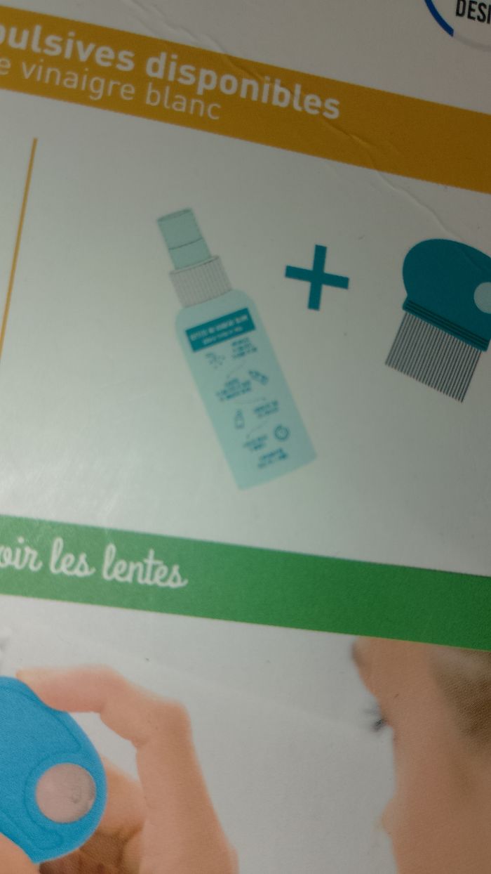 Peigne et flacon anti poux neuf - photo numéro 5