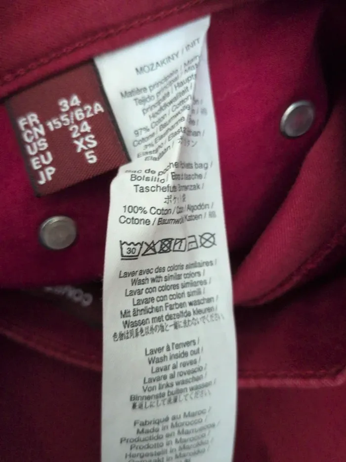 Pantalon Comptoir des Cotonniers - Taille 34 - 100% coton - Neuf avec étiquette - photo numéro 6