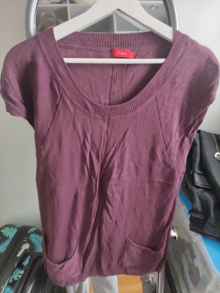 Pull léger sans manche