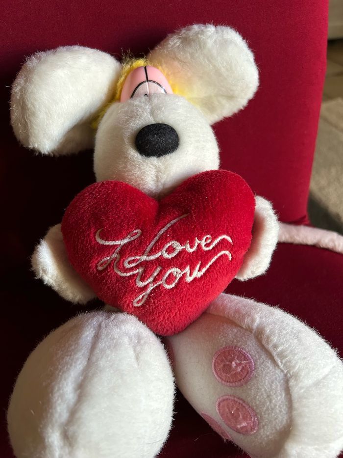 Peluche Diddl i love u