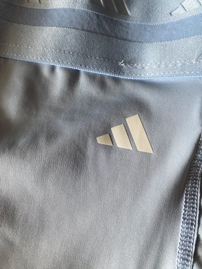 Legging de sport TF Glam Adidas Bleu ciel - photo numéro 5