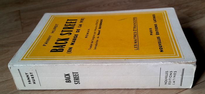 Fanny Hurst - Back street en marge de la vie - photo numéro 2