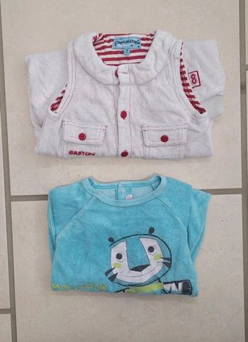 Lot pyjamas 9 mois