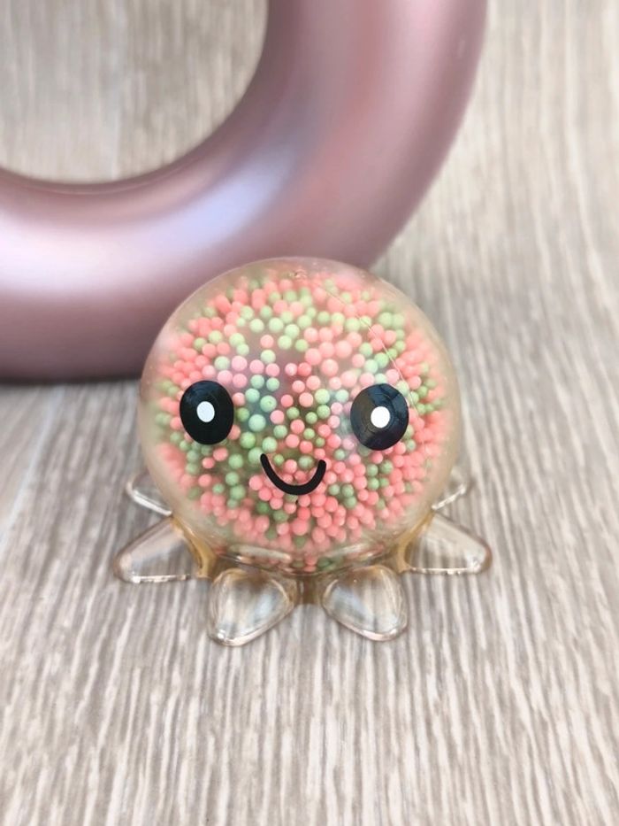 Boule squeeze poulpe anti stress
