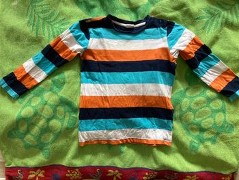 Tee shirt rayé manches longues H&M 18 mois / 24 mois