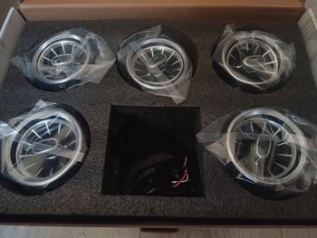 💡 Lot de 5 lumières LED ambiance 3 couleurs – pour Mercedes Classe C / GLC (W205, X253) 2015–2018