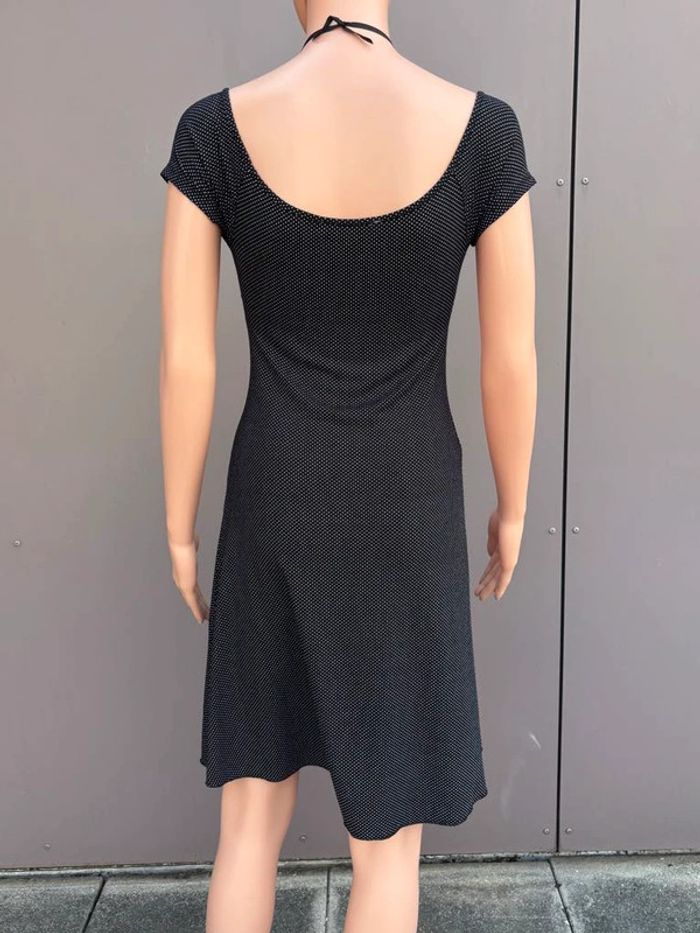 Robe noire à pois blancs Cache Cache – Taille 38 – Très bon état - photo numéro 5