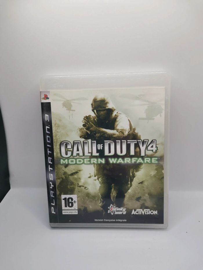 Jeux ps3 call of duty modern warfare