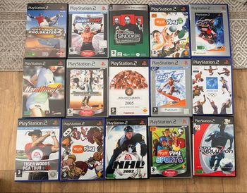Jeux ps2 sport lot 