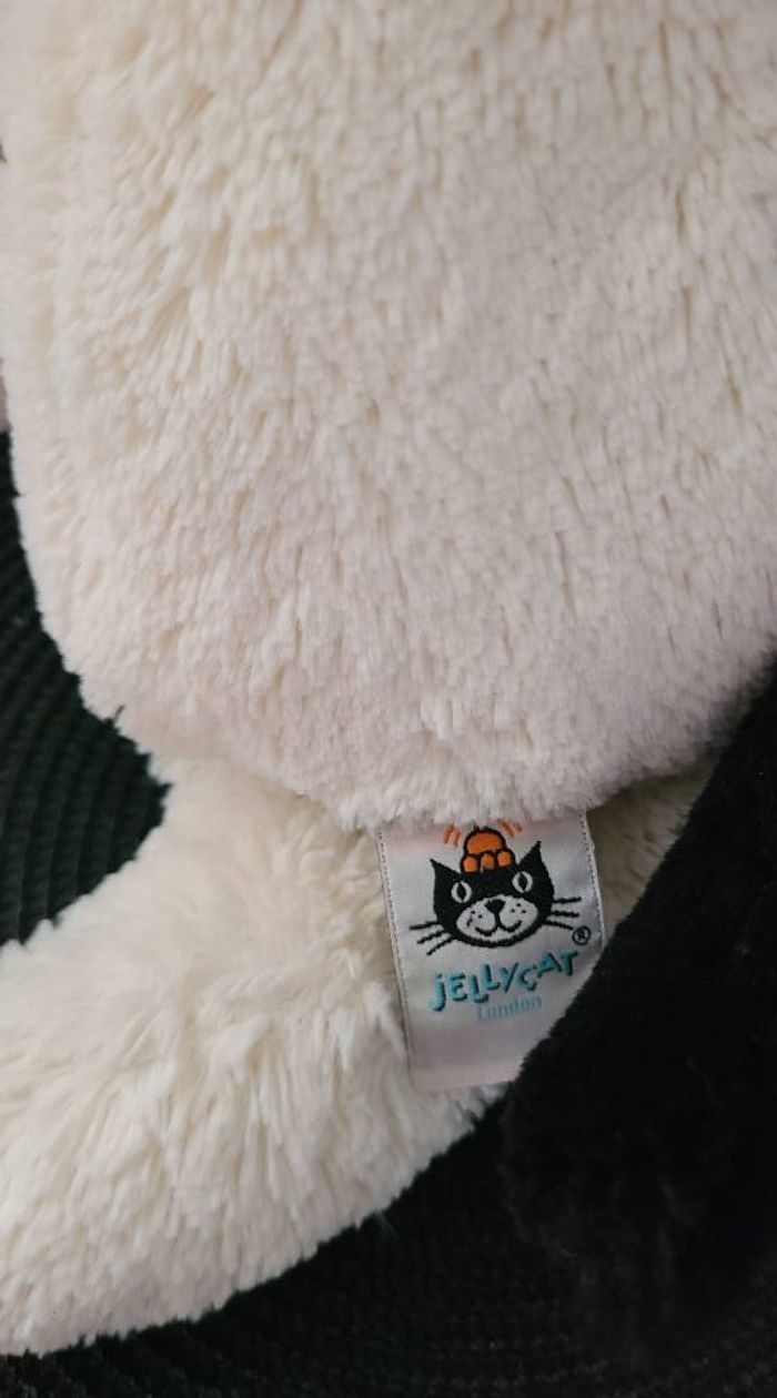 Chien noir & blanc Puppy / Jellycat - photo numéro 3