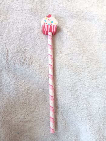 Crayons de bois cupcake