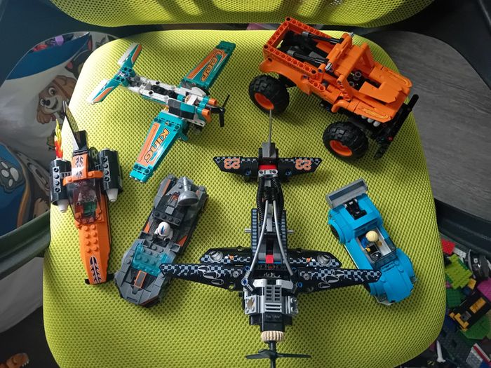 Lot de 6 véhicules légo tbe - photo numéro 8