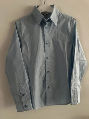Chemise Hugo Boss 8 ans bleu ciel