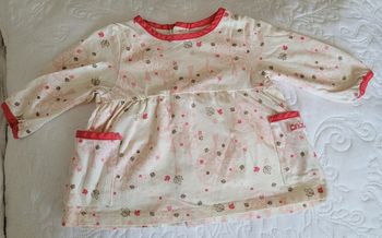 T-shirt Brioche avec des feuilles