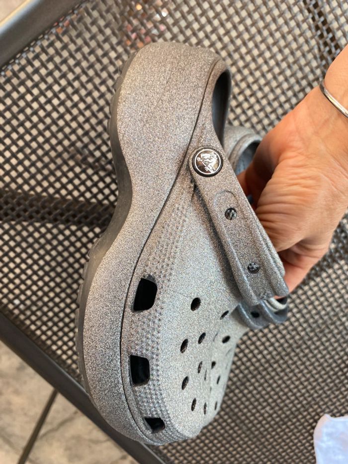 Magnifiques Crocs compensés w7 idéal 37 - photo numéro 4
