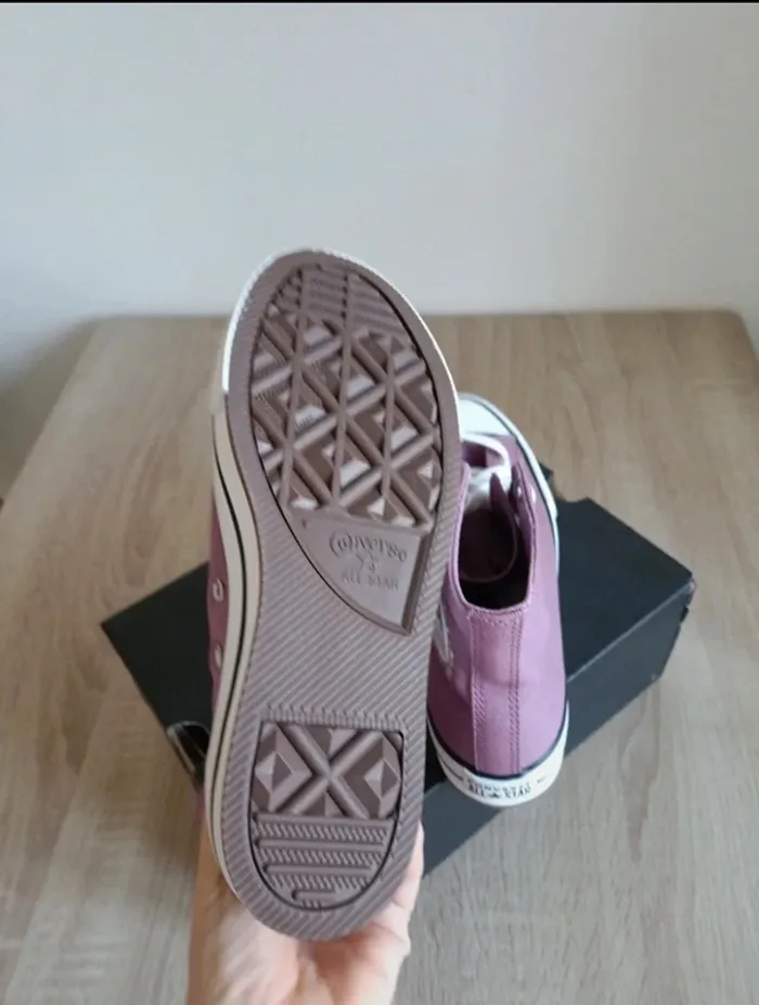 Baskets converse a plateforme - photo numéro 5