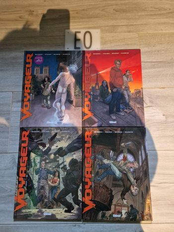 Lot de 4 bd voyageur tome 5 à 8 en eo