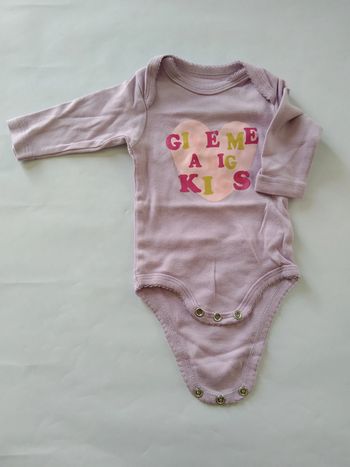 boby bodie fille 3 mois manches longues Kitchoun